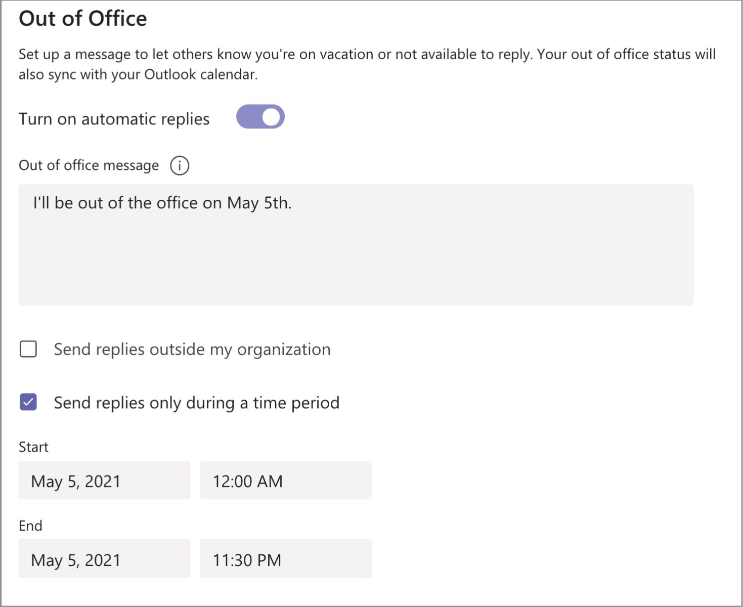 How To Write Out Of Office Email